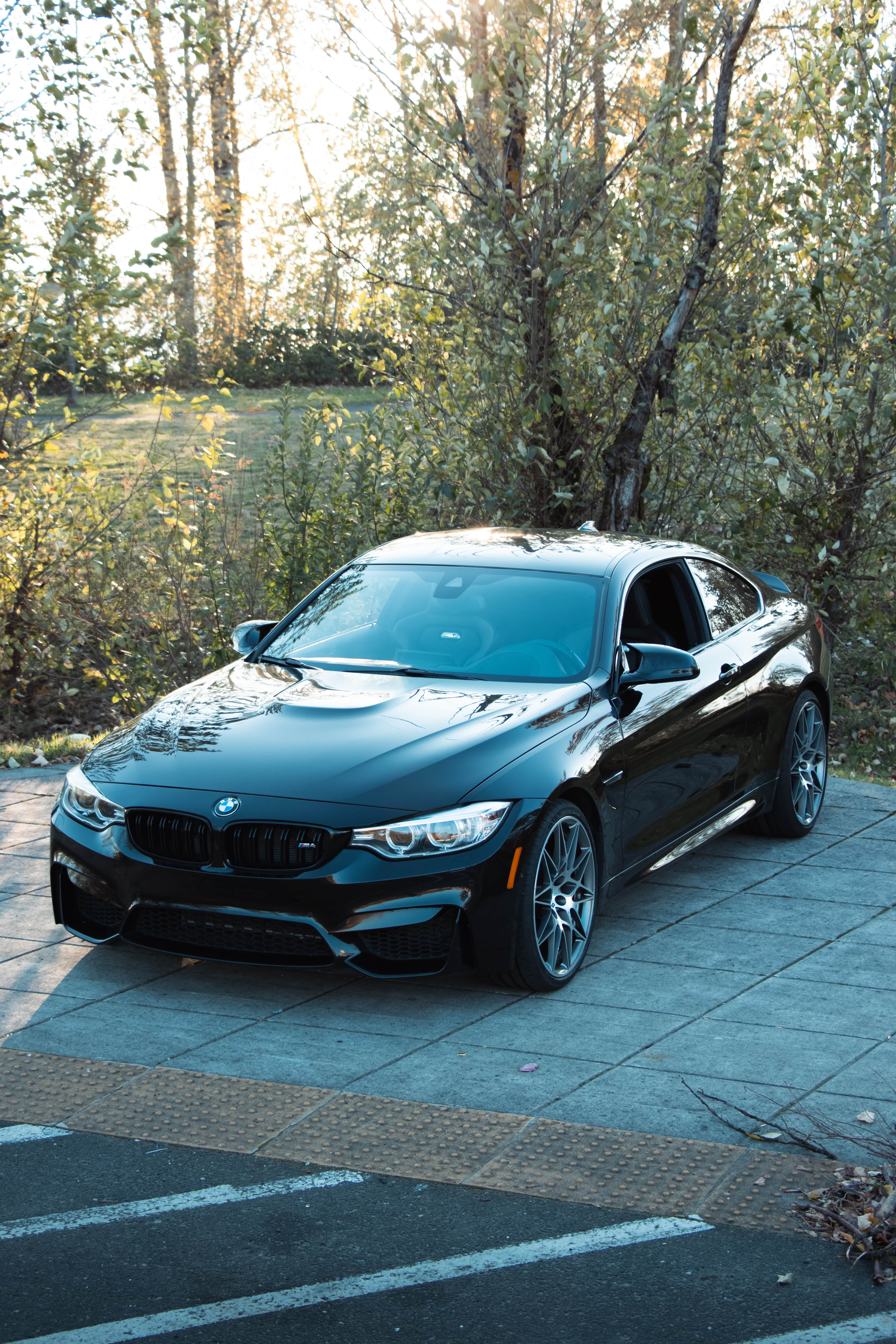 Front view of BMW M4
